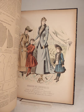 Le Magasin des Demoiselles. 46e année, du n°1 (10 janvier 1890) au n°24 (25 décembre 1890).. undefined