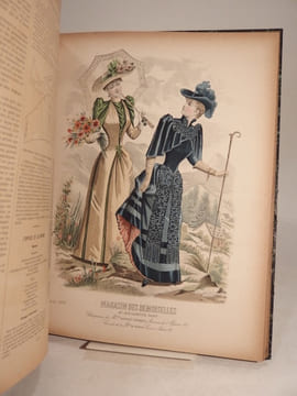 Le Magasin des Demoiselles. 46e année, du n°1 (10 janvier 1890) au n°24 (25 décembre 1890).. undefined