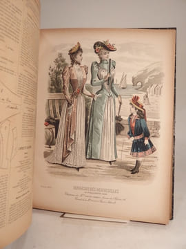 Le Magasin des Demoiselles. 46e année, du n°1 (10 janvier 1890) au n°24 (25 décembre 1890).. undefined