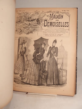 Le Magasin des Demoiselles. 46e année, du n°1 (10 janvier 1890) au n°24 (25 décembre 1890).. undefined