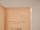 Les derniers états des Lettres et des Arts : La Poésie, par Francis Carco.. CARCO (Francis)
