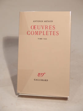 Oeuvres complètes, tome VIII.. ARTAUD (Antonin)