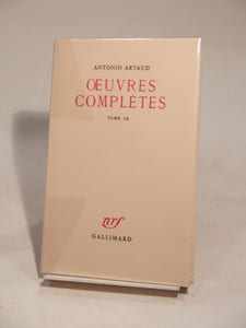 Oeuvres complètes, tome IX.