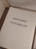 Histoires naturelles. Pointes-sèches originales de Pierre Letellier.. RENARD (Jules), LETELLIER (Pierre)