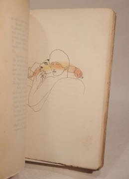 Le Grand écart. Roman illustré, par l'auteur, de vingt-deux dessins dont onze en couleurs.. COCTEAU (Jean)