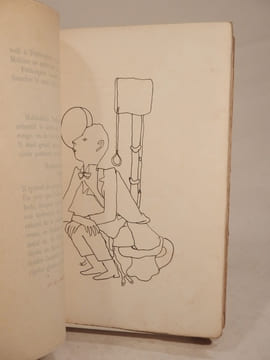 Le Grand écart. Roman illustré, par l'auteur, de vingt-deux dessins dont onze en couleurs.. COCTEAU (Jean)