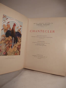 Chanteclerc. Illustrations en couleurs et en noir, dans le texte et hors texte, de MM. Tattegrain, Devambez, Guillonnet, Orazi et Georges Scott.. ...