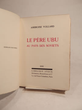 Le Père Ubu au pays des Soviets. VOLLARD (Ambroise)