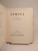 Simili. Trois actes illustrés de sept gravures originales de Pierre Bonnard.. ROGER-MARX (Claude), BONNARD (Pierre)
