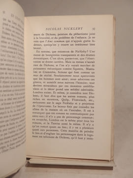 En lisant Dickens. ALAIN
