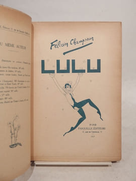 Lulu. Roman clownesque.. CHAMPSAUR (Félicien), JACQUELUX