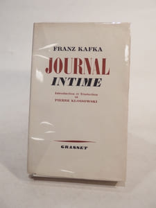 Journal intime, suivi de Esquisse d'une autobiographie, Considérations sur le péché, Méditations. Introduction et traduction de Pierre Klossowski.