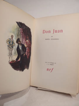 Don Juan. Avec un frontispice de J. C. Imbert.. JOUHANDEAU (Marcel), IMBERT (J. C.)