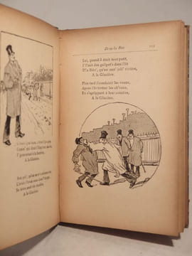 Dans la rue. Chansons et monologues. Dessins de Steinlen. Edition définitive.. BRUANT (Aristide), STEINLEN
