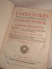 Les Loix civiles dans leur ordre naturel ; Le Droit public, et Legum Delectus, par M. Domat [...]. Nouvelle édition, revue, corrigée et augmentée des ...