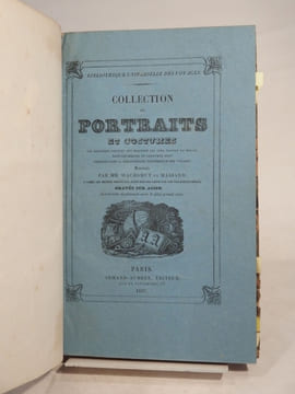 Collection de portraits et costumes des différens peuples qui habitent les cinq parties du monde, dont les meours et coutumes sont décrites dans la ...