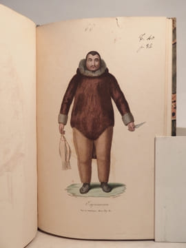 Collection de portraits et costumes des différens peuples qui habitent les cinq parties du monde, dont les meours et coutumes sont décrites dans la ...