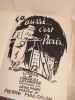 Ca aussi... c'est Paris... 12 lithos de Jacques Lechantre commentées par Jean Mars. Préface de Pierre Mac-Orlan.. LECHANTRE (Jacques), MARS (Jean), ...