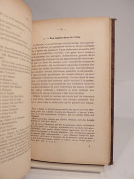 Gouvernement général de l'Afrique Occidentale Française : Précis de politique musulmane, par Robert Arnaud. Tome 1 : Pays maures de la rive droite du ...