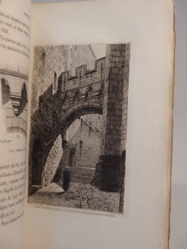 Description de l'abbaye du Mont Saint-Michel et de ses abords. Précédée d'un Notice historique.. CORROYER (Edouard)