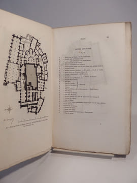 Description de l'abbaye du Mont Saint-Michel et de ses abords. Précédée d'un Notice historique.. CORROYER (Edouard)