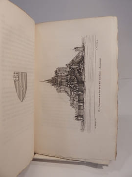 Description de l'abbaye du Mont Saint-Michel et de ses abords. Précédée d'un Notice historique.. CORROYER (Edouard)