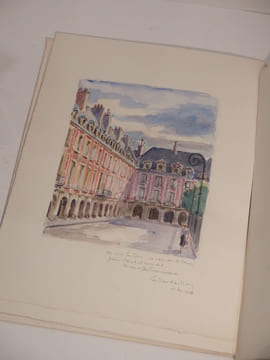 La Place des Vosges. 20 eaux fortes de Gaston Dardaillon rehaussées de pointes-très-sèches écrites par René-Louis Doyon.. DARDAILLON (Gaston), DOYON ...