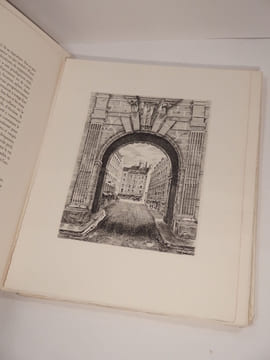 La Place des Vosges. 20 eaux fortes de Gaston Dardaillon rehaussées de pointes-très-sèches écrites par René-Louis Doyon.. DARDAILLON (Gaston), DOYON ...