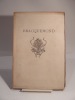 Oeuvres de Bracquemond exposées à la Société Nationale des Beaux-Arts, salle D. Catalogue avec une étude de Léandre Vaillat.. BRACQUEMOND, VAILLAT ...