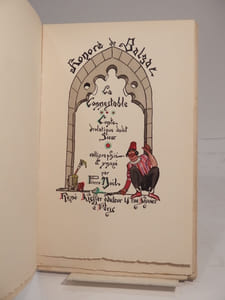 La Connestable. Conte drôlatique dudit Sieur. Calligraphié et ymagé par Pierre Noël.