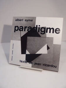 Paradigme. Texte de Jean Ricardou.