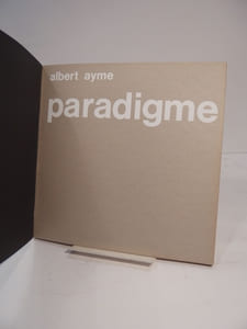 Paradigme. Texte de Jean Ricardou.
