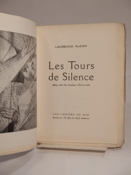 Les Tours de silence. ALGAN (Laurence), EICHACKER