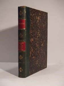 Thèses présentées à la Faculté des Sciences de Paris pour obtenir le grade de Docteur ès Sciences mathématiques, par M. Gaston Darboux. Sur les surfaces orthogonales. [SUIVI DE:] [...] par M. Maurice Lévy. Thèse de mécanique appliquée : Essai théorique et appliqué sur le mouvement des liquides. Thése de géométrie : Sur une transformation des coordonnées curvilignes orthogonales et sur les coordonnées curvilignes comprenant une famille quelqconque de surfaces du second ordre. [DE:] [...] par M. Halphen. Sur les invariants différentiels. [DE:] [...] par M. Ch. Biehler. Sur la théorie des équations. [DE:] [...] par M. A.-E. Pellet. Sur la théorie des équations algébriques. Sur la théorie des surfaces. [ET DE:] [...] par H. Lemonnier. Des surfaces dont les lignes de courbure sont planes ou sphériques. Points d'inflexion et points Steiner dans les lignes du troisième ordre.
