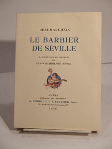 Le Barbier de Séville. Illustrations en couleurs de Gustave-Adolphe Mossa.
