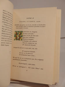 Le Barbier de Séville. Illustrations en couleurs de Gustave-Adolphe Mossa.