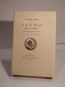Sapho. Moeurs parisiennes. Nombreuses illustrations en couleurs par Auguste Leroux et H. Bouché-Leclercq.