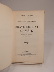 Nouvelles aventures du brave soldat Chvéïk. Traduit du tchèque par Aranyossi.