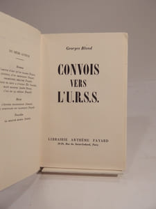 Convois vers l'U.R.S.S.