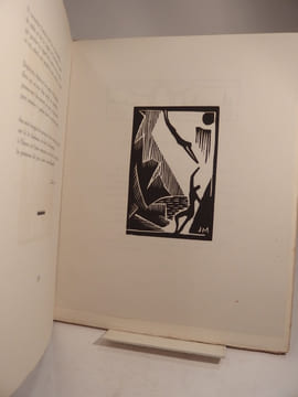 Lyrisme du corps. Poèmes. Dessin et bois gravés de Jean Milhau.. CHABROL (Henri), MILHAU (Jean)