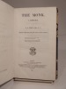 The Monk, A Romance. Printed Verbatim from the First London Edition.. LEWIS (M. G.)