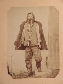 2 photographie originales : Hongrois, Hongroise.. WENZEL (François Frederic)
