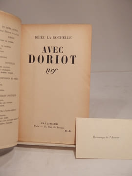 Avec Doriot. DRIEU LA ROCHELLE