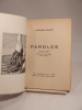 Paroles (1923-1927). Edition ornée d'un frontispice de Max Ernst.. BARON (Jacques), ERNST (Max)