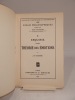 Esquisse d'une théorie des émotions.. SARTRE (Jean-Paul)