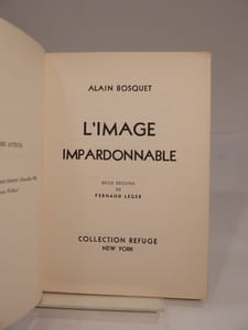 L'Image impardonnable. Deux dessins de Fernand Léger.