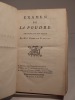 Examen de la poudre. Traduit de l'italien par M. le Vicomte de Flavigny.. PAPACINO D'ANTONI, FLAVIGNY (Vicomte de)