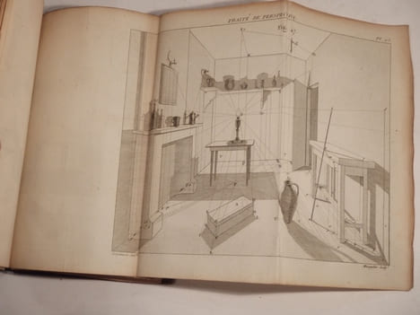 Traité de Perspective linéaire, à l'usage des artistes [...] par L.-N. Lespinasse. [SUIVI DE:] De la Perspective des Batailles. Ouvrage orné de trois ...