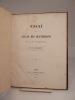 Essai sur le calcul des quaternions de M. W. Hamilton, par M. Allégret.. ALLEGRET