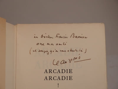 Arcadie Arcadie ! Bois de Lucien Jacques.